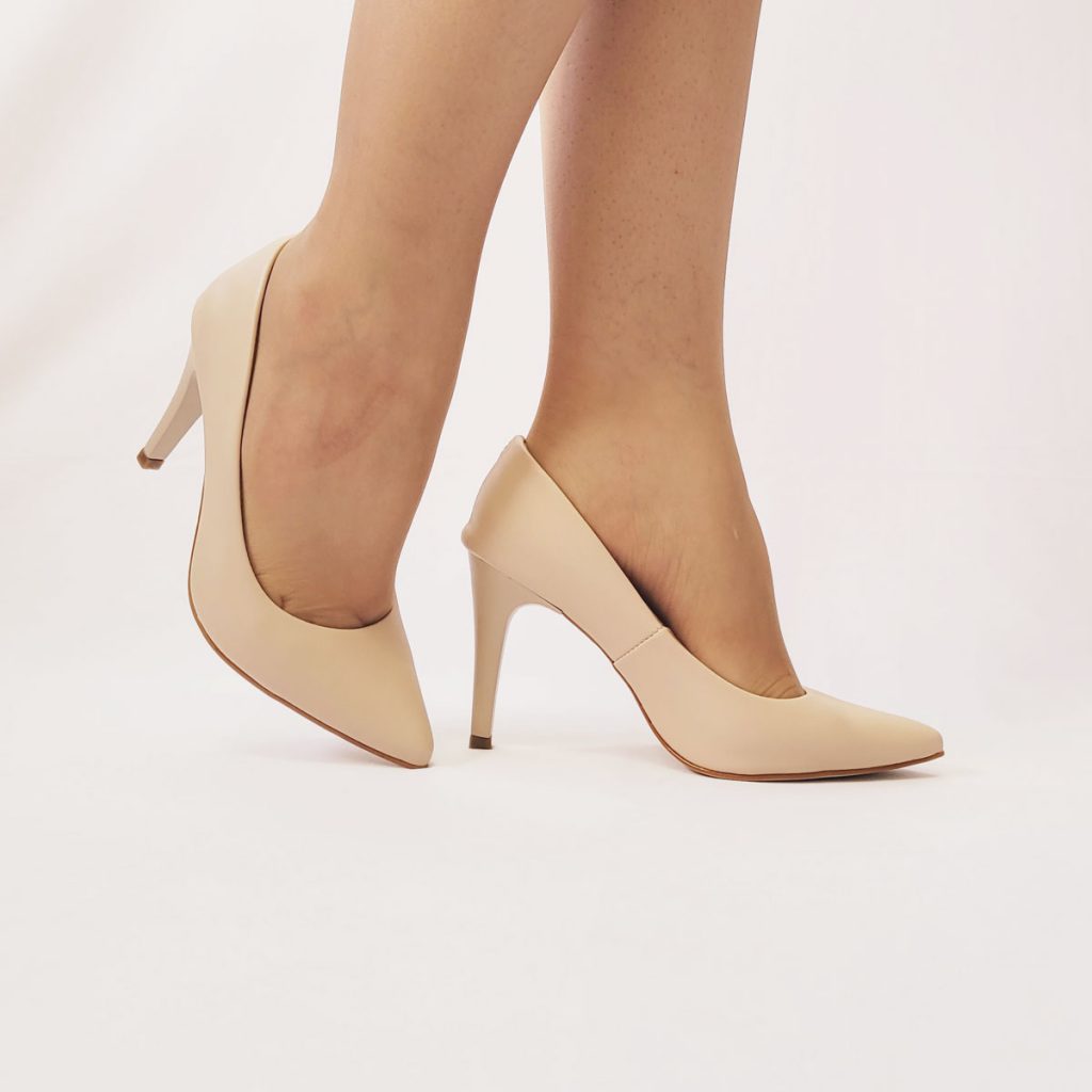 Scarpin Nude Tamanhos Pepetit Sapatos Femininos